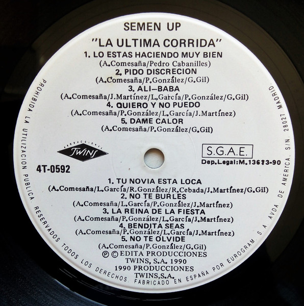 Semen-Up - La Última Corrida | Producciones Twins (4T-0592) - 3