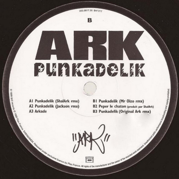 Ark - Punkadelik | Brif Records (BRIF 017) - 3