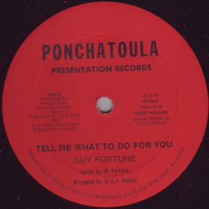 Guy Fortune - Tell Me What To Do For You | P&P Ltd. (PP 104) Guy Fortune - Tell Me What To Do For You | P&P Ltd. (PP 104)