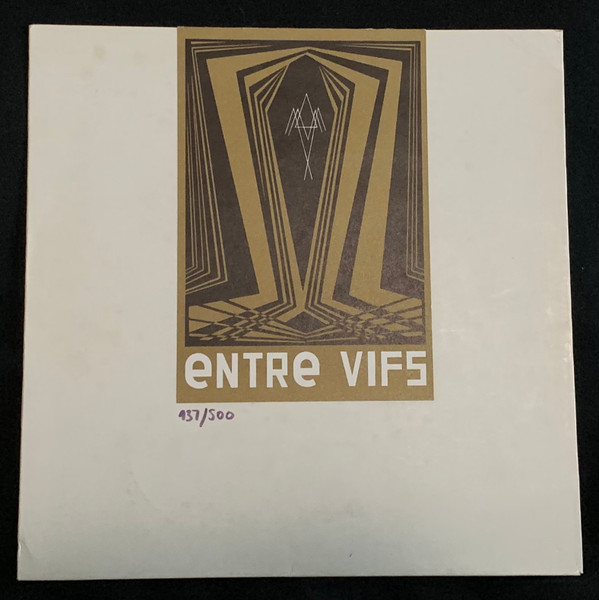 Entre Vifs - L'Ordre Par Le Bruit | Artware Production (ARTWARE 01) - main Entre Vifs - L'Ordre Par Le Bruit | Artware Production (ARTWARE 01) - main