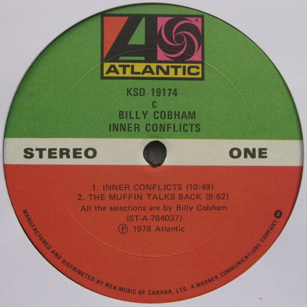 Billy Cobham - Inner Conflicts | Atlantic (KSD 19174) - 3