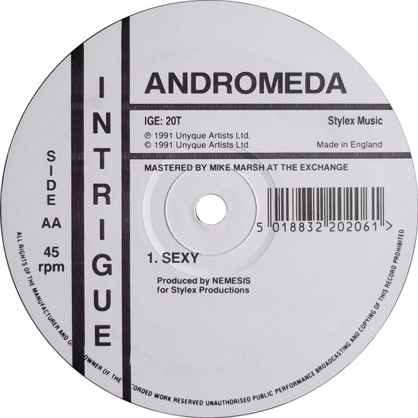 Andromeda - Gazza / Sexy | Intrigue Records (IGE: 20T) - 3