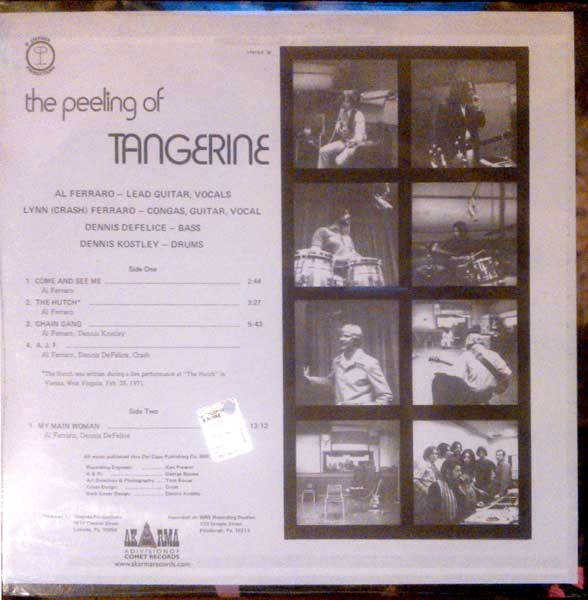 Tangerine - The Peeling Of Tangerine | Akarma (AK 137) - 2