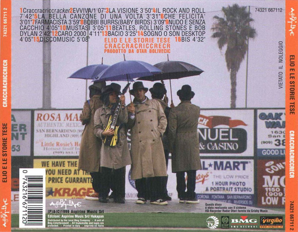 Elio E Le Storie Tese - Craccracriccrecr | Aspirine (74321 66711 2) - 2