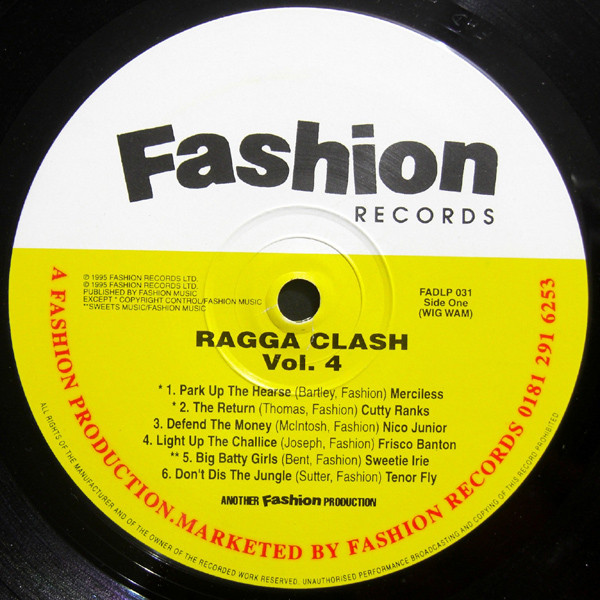 Various - The Gripper Ragga Clash Volume 4 | Fashion Records (FADLP 031) - 3