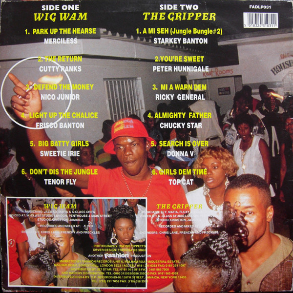 Various - The Gripper Ragga Clash Volume 4 | Fashion Records (FADLP 031) - 2