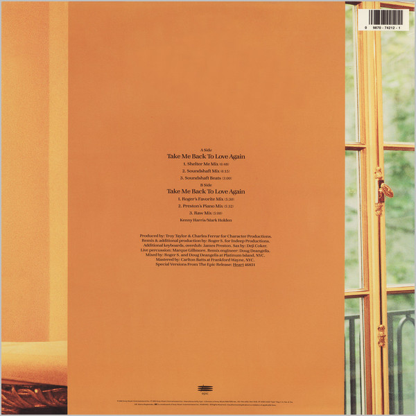 Kathy Sledge - Take Me Back To Love Again | Epic (49 74212) - 2