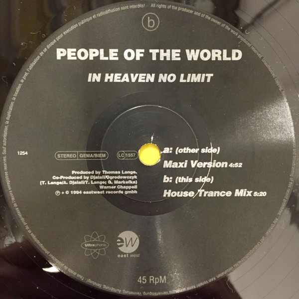 People Of The World - In Heaven No Limit | Ultraphonic Edition (PM-1254)