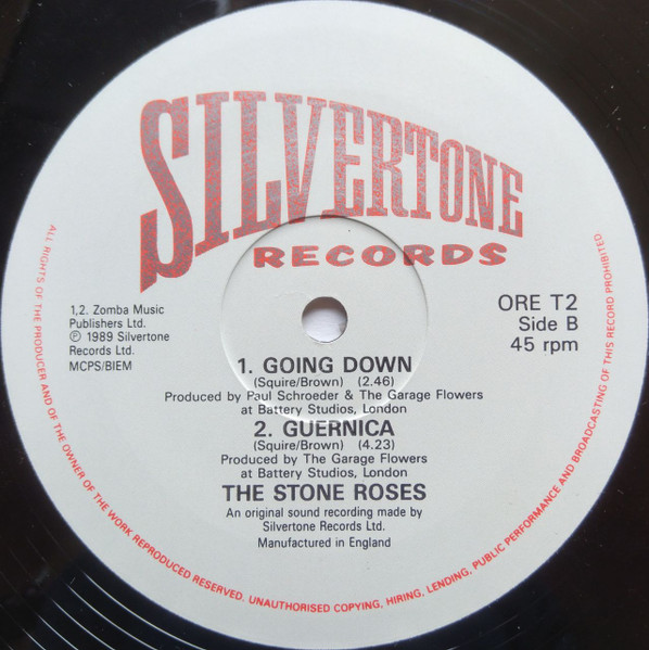 The Stone Roses - Made Of Stone | Silvertone Records (ORE T 2) - 4