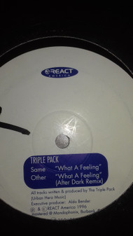 Triple Pack - What A Feeling | React America (REC60053) - main