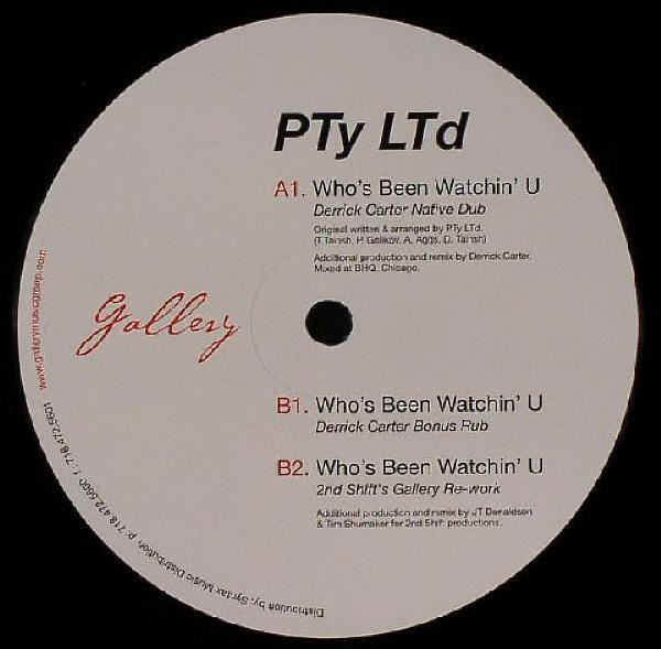 PTy LTd - Who's Been Watchin' U? | Gallery (GMG 002) - main