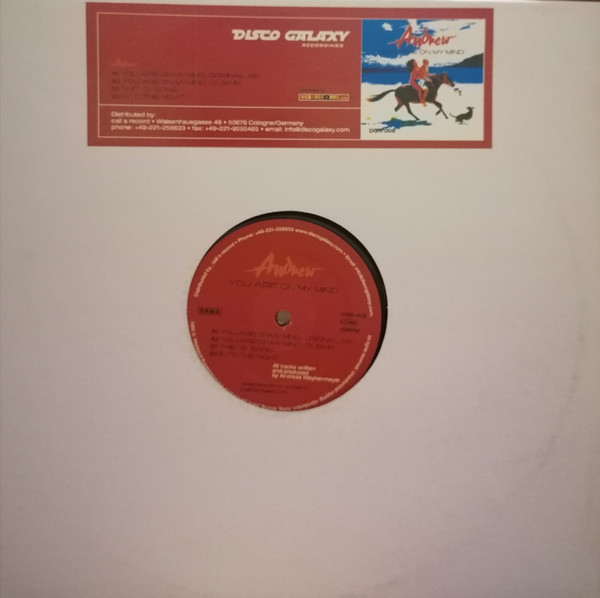 Andrew - You Are On My Mind | Disco Galaxy Recordings (DGR-008)