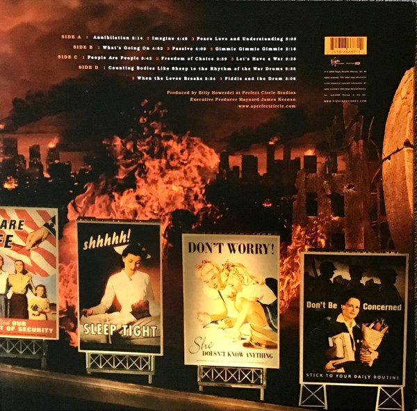 A Perfect Circle - Emotive | Virgin (7243 8 66687 1 4) - 4