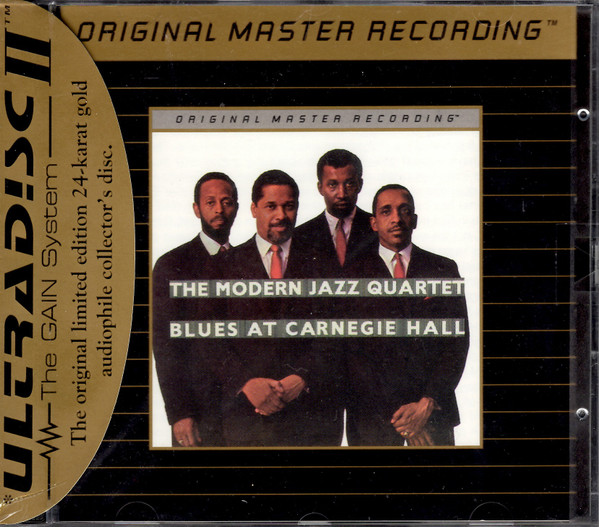 The Modern Jazz Quartet - Blues At Carnegie Hall | Mobile Fidelity Sound Lab (UDCD 596) The Modern Jazz Quartet - Blues At Carnegie Hall | Mobile Fidelity Sound Lab (UDCD 596)