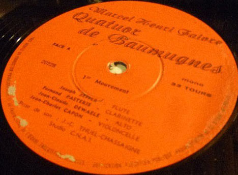 Marcel Henri Faivre - Quatuor De Baumugnes - Quatuor De Baumugnes | C.N.A.I. (20228) - 3 Marcel Henri Faivre - Quatuor De Baumugnes - Quatuor De Baumugnes | C.N.A.I. (20228) - 3