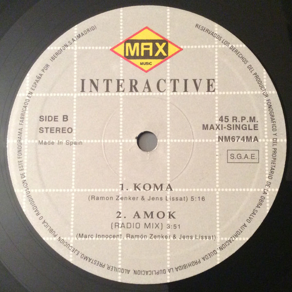 Interactive - Amok | Max Music (NM674MA) - 4