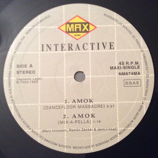 Interactive - Amok | Max Music (NM674MA) - 3