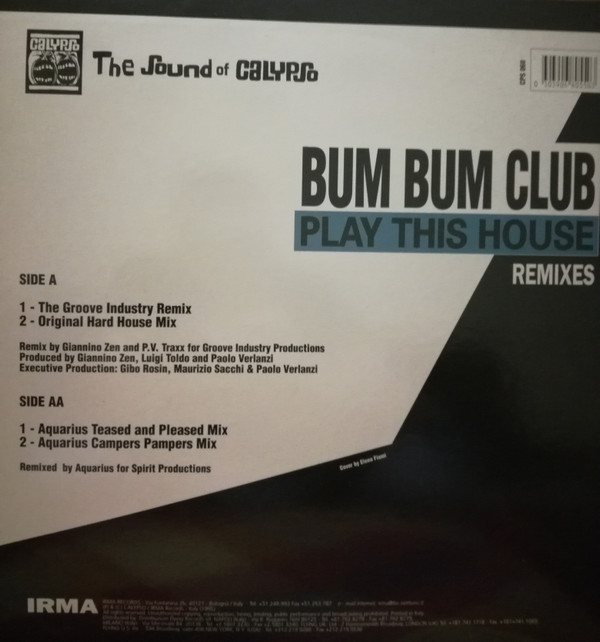 Bum Bum Club - Play This House (Remixes) | Calypso Records (CPS 068)
