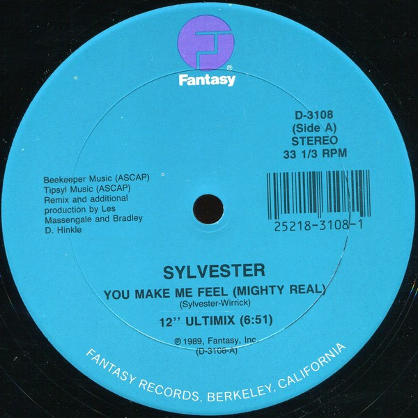 Sylvester - You Make Me Feel (Mighty Real) (12" Ultimix) | Fantasy (D-3108)