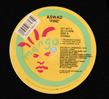 Aswad - Fire | Mango (537 847-1) Aswad - Fire | Mango (537 847-1)