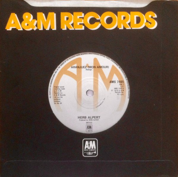 Herb Alpert - Rise | A&M Records (AMS 7465) - 4