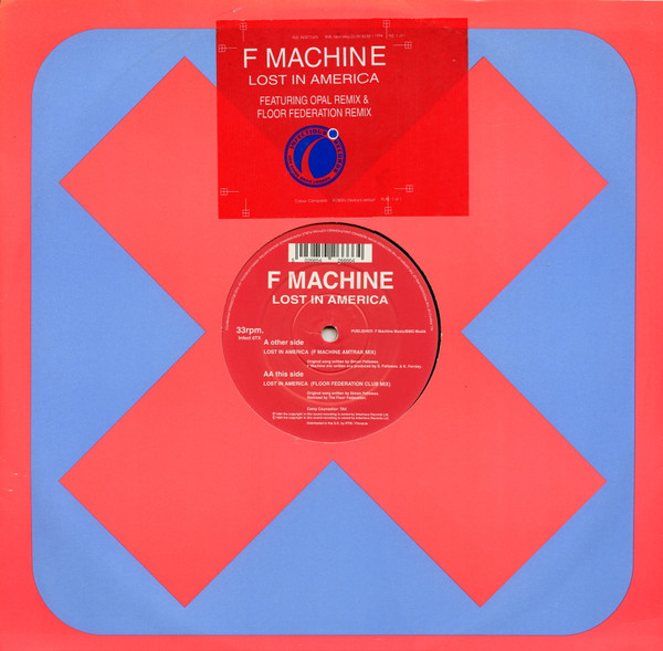 F Machine - Lost In America | Infectious Records (INFECT 06TX)