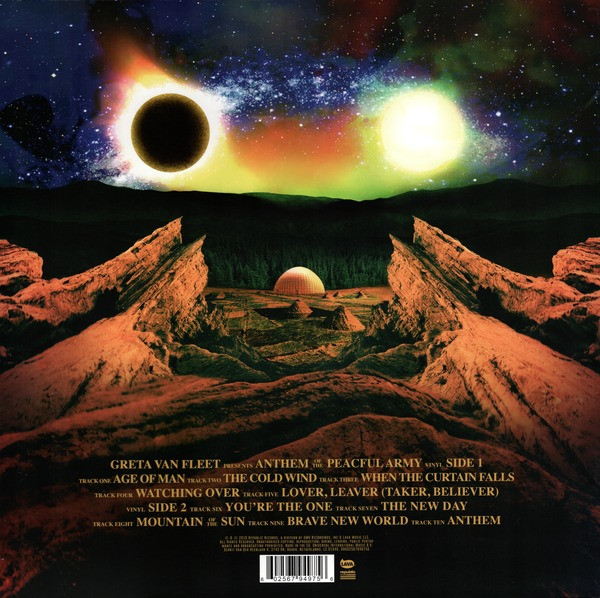 Greta Van Fleet - Anthem Of The Peaceful Army | Lava (00602567949756) - 2 Greta Van Fleet - Anthem Of The Peaceful Army | Lava (00602567949756) - 2