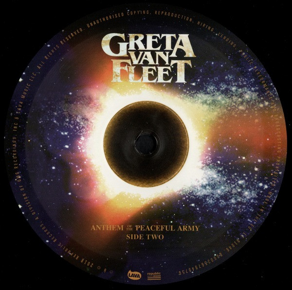Greta Van Fleet - Anthem Of The Peaceful Army | Lava (00602567949756) - 4 Greta Van Fleet - Anthem Of The Peaceful Army | Lava (00602567949756) - 4