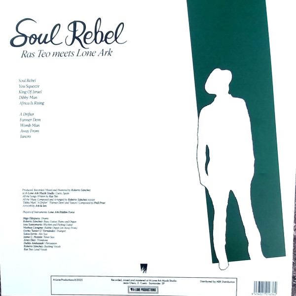 Ras Teo meets Lone Ark - Soul Rebel | A-Lone Productions (ARKLP-019) - 2