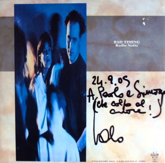 Bad Timing - Radio Notte | Epic (EPC 656878 6)