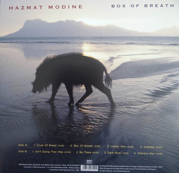 Hazmat Modine - Box Of Breath | Jaro (JARO 4342-1) - 2