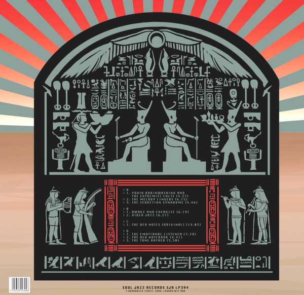 Hieroglyphic Being - The Red Notes | Soul Jazz Records (SJR LP 394)