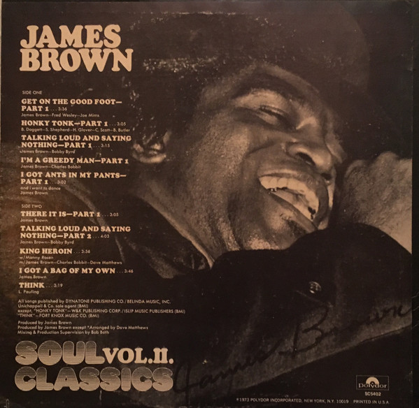James Brown - Soul Classics Volume II | Polydor (2391 086) - 2