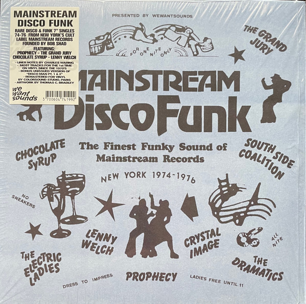 Various - Mainstream Disco Funk (The Finest Funky Sound Of Mainstream Records New York 1974-1976) | Wewantsounds (WWSLP66)