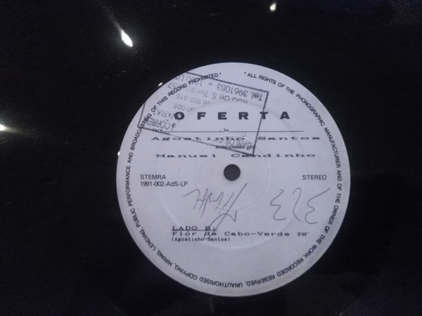 Agostinho Santos - Oferta | Not On Label (Stemra 1991-002- AdS - LP) - 4