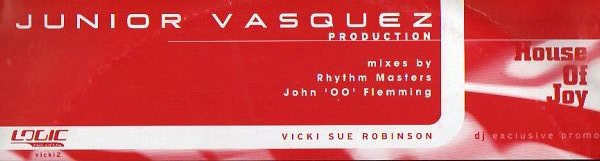 Vicki Sue Robinson - House Of Joy | Logic Records (VICKI 2) - 3 Vicki Sue Robinson - House Of Joy | Logic Records (VICKI 2) - 3