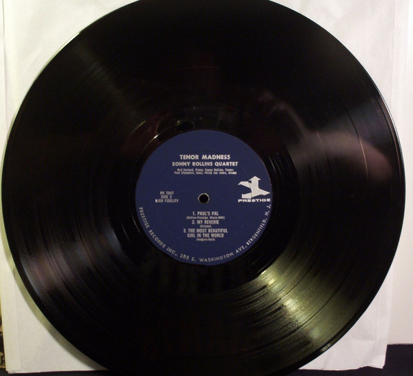 Sonny Rollins Quartet - Tenor Madness | Prestige (LP 7047) - 3