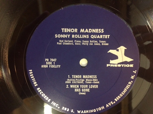 Sonny Rollins Quartet - Tenor Madness | Prestige (LP 7047) - 2