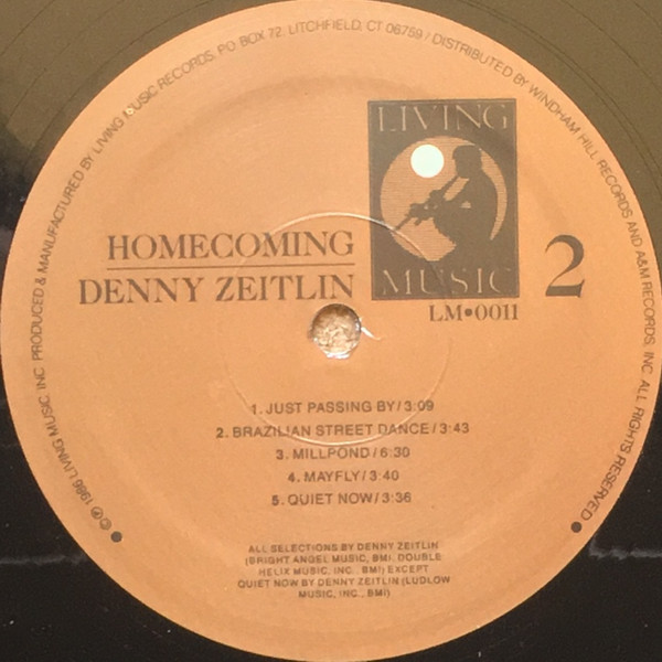 Denny Zeitlin - Homecoming | Living Music (LM0011) - 4 Denny Zeitlin - Homecoming | Living Music (LM0011) - 4