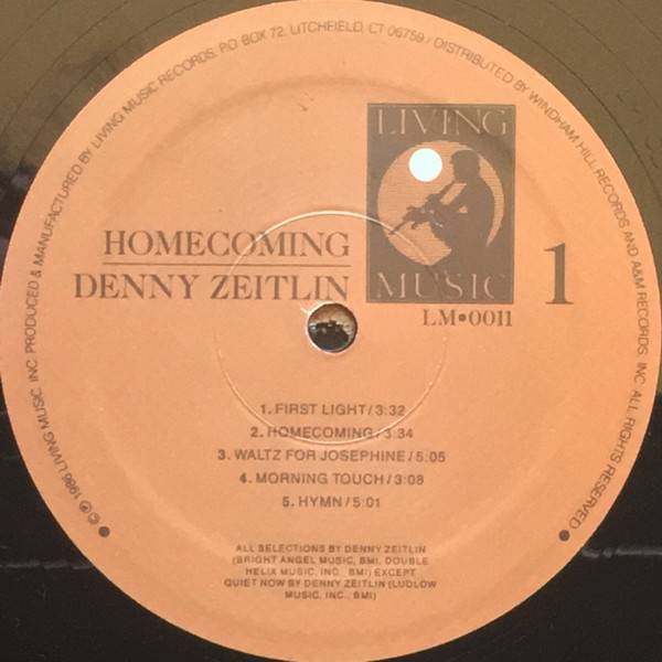 Denny Zeitlin - Homecoming | Living Music (LM0011) - 3 Denny Zeitlin - Homecoming | Living Music (LM0011) - 3