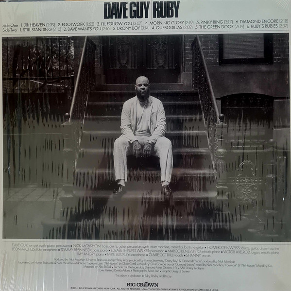 Dave Guy - Ruby | Big Crown Records (BC177-LP-C2) - 4 Dave Guy - Ruby | Big Crown Records (BC177-LP-C2) - 4