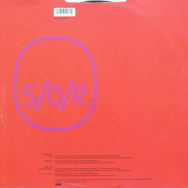 Shades Of Rhythm - Extacy EP | ZTT (ZANG 24T) - 2