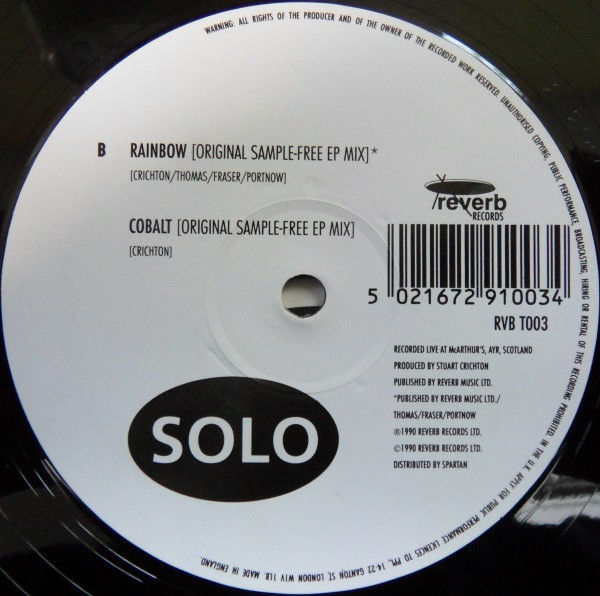 Solo - Rainbow | Reverb Records (RVB T 003) - 4 Solo - Rainbow | Reverb Records (RVB T 003) - 4