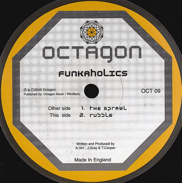 Funkaholics - The Sprawl / Rubble | Octagon (OCT 09) - main