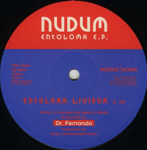Nudum - Entoloma E.P. | Music Man Records (MMI 9444)