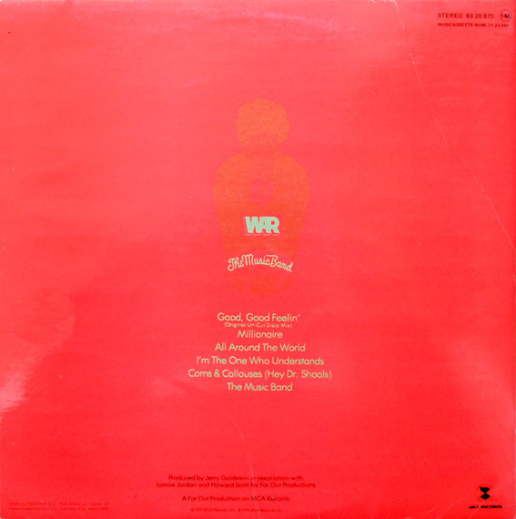War - The Music Band | MCA Records (63 28 875) - 2