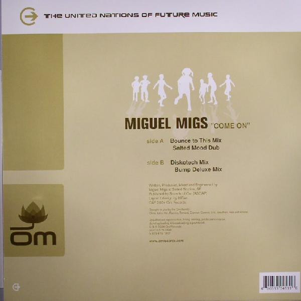 Miguel Migs - Come On | OM Records (OM 153 SV) - 4