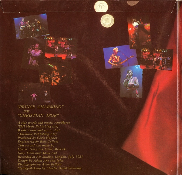 Adam And The Ants - Prince Charming | CBS (CBS A1408) - 2