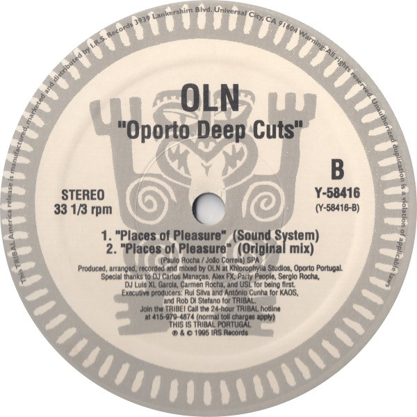 OLN - Oporto Deep Cuts EP | TRIBAL Portugal (Y-58416) - 2