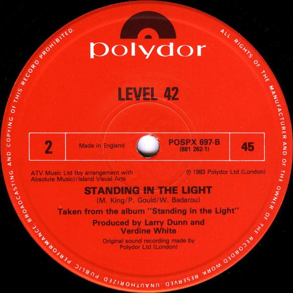 Level 42 - Hot Water | Polydor (POSPX 697) - 4